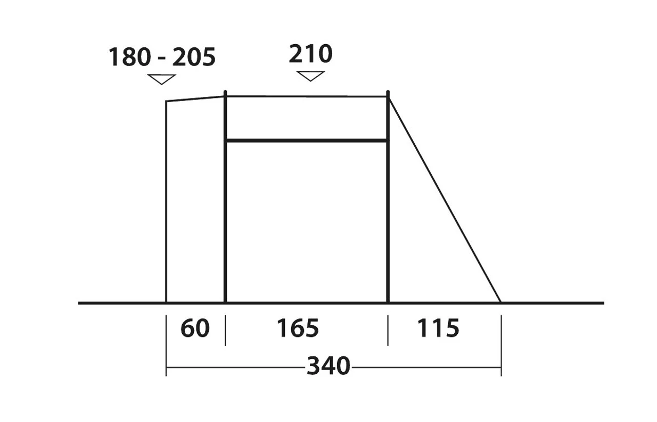 Easy Camp Shamrock Drive-Away Awning Tent for Campervans 11 Easy Camp Shamrock Drive-Away Awning Tent for Campervans - Image 9
