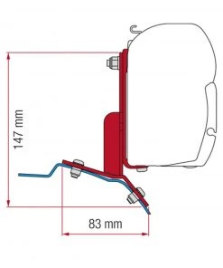 Fiamma Awning Bracket for Ford Transit Custom Campervans