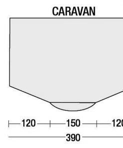SunnCamp Inceptor Air Plus Caravan Awning -Awnings Sales Shop Inceptor 390 dimensions L 02005.1506440675