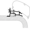 Thule Awning Bracket for Omnistor 6200/6300 - Ducato/Jumper/Boxer (1994-2006) -Awnings Sales Shop bracket test 4 02141.1537375598