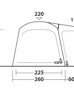 Outwell Bremburg Air Campervan Drive-Away Awning -Awnings Sales Shop brembug air awning profile 93958.1634119969