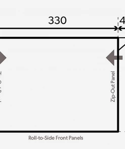 Dometic Rally Pro 330 Poled Caravan Awning -Awnings Sales Shop dometic rally pro caravan awning dimensions 05430.1639062968
