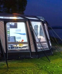 Vango Kalari III Cloud Grey AirAwning Inflatable Caravan Awning -Awnings Sales Shop kalari 380 air2 87601.1500631182