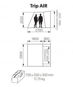 Thule Omnistor 6200/6300 Adapter & Sealing Kit for SmartClamp Systems -Awnings Sales Shop kampa trip air measurements 29734.1654764751