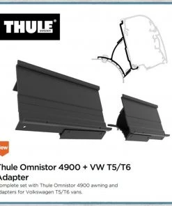 Thule Omnistor 4900 VW T5/T6 Campervan Awning and Bracket Kit -Awnings Sales Shop t5t6 adapterbracket 90117.1553002975