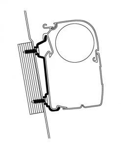 Thule Awning Bracket for Omnistor 4900 & 5200 - Ford Transit/Custom High Roof Bracket