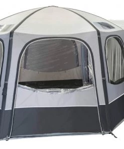 Vango Galli III Air Campervan and Motorhome Driveaway Awning -Awnings Sales Shop vango 2018 awnings driveaway airhub hexaway cloud grey HI 46670.1631202881
