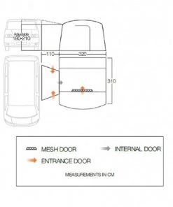 Vango Cove II Poled Drive-Away Campervan Awning - Low 13 Vango Cove II Poled Drive-Away Campervan Awning - Low -Awnings Sales Shop vango cove ii low awning dimensions 20998.1637920463