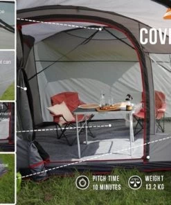Vango Cove II Poled Drive-Away Campervan Awning - Low 12 Vango Cove II Poled Drive-Away Campervan Awning - Low -Awnings Sales Shop vango cove ii low features 53595.1637920417